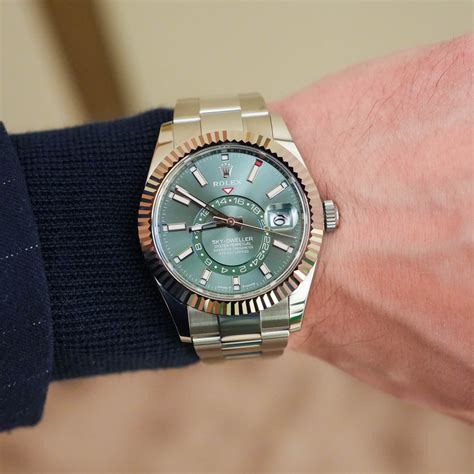 rolex skydweller on wrist|Rolex Sky-Dweller models.